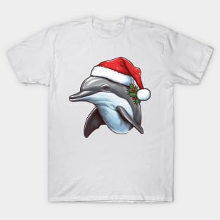 Christmas Dolphin T-Shirt